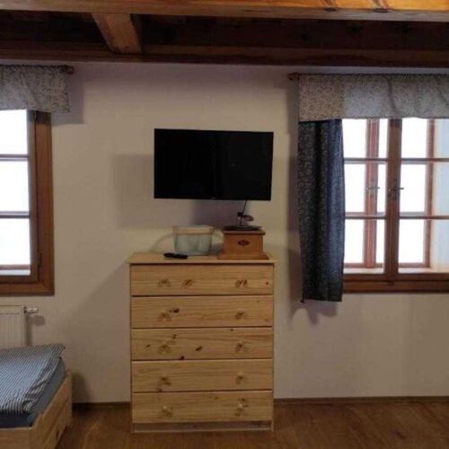 Apartman propojené s vlastní kuchyňkou pro 6 os. se 2 ložnicemi