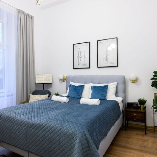 Apartament 2-osobowy ze wspólną łazienką z aneksem kuchennym z 1 pomieszczeniem sypialnianym
