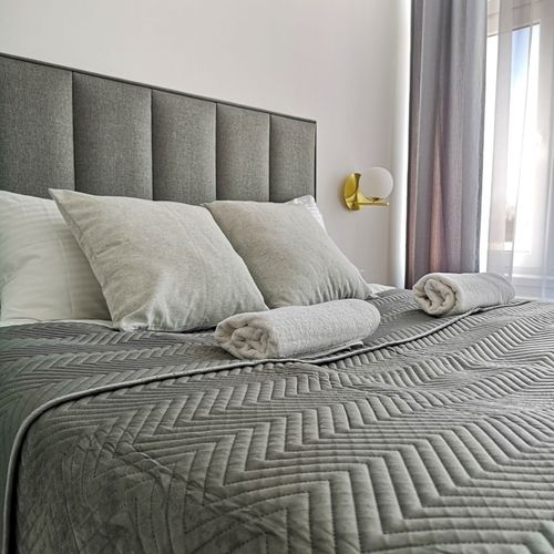 Apartament 2-osobowy z balkonem z widokiem na miasto z 1 pomieszczeniem sypialnianym