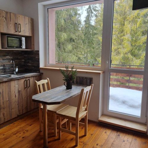 Apartament studio cu chicinetă proprie pentru 2 pers. (se poate solicita pat suplimentar)