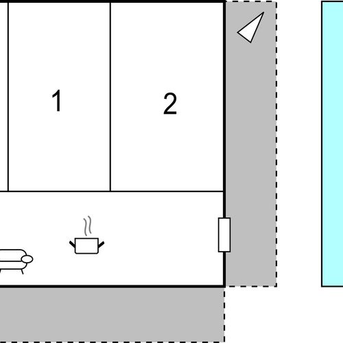 Domek letniskowy 6-osobowy 