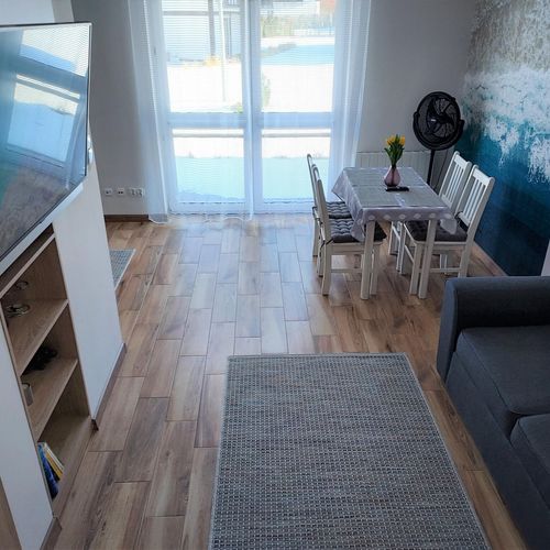 Apartament 4-osobowy Lux z tarasem z 2 pomieszczeniami sypialnianymi