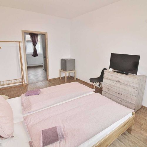 Apartament 2-osobowy z klimatyzacją z własną kuchnią z 1 pomieszczeniem sypialnianym