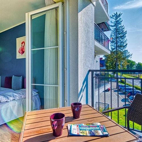 Apartament 4-osobowy z widokiem na góry z 2 pomieszczeniami sypialnianymi