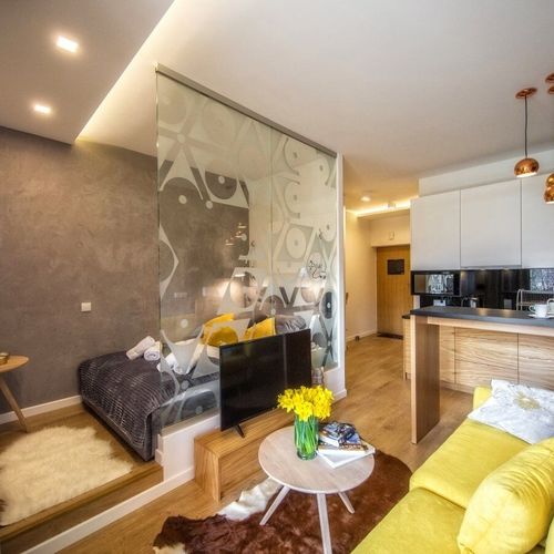 Apartament 3-osobowy Studio z 1 pomieszczeniem sypialnianym