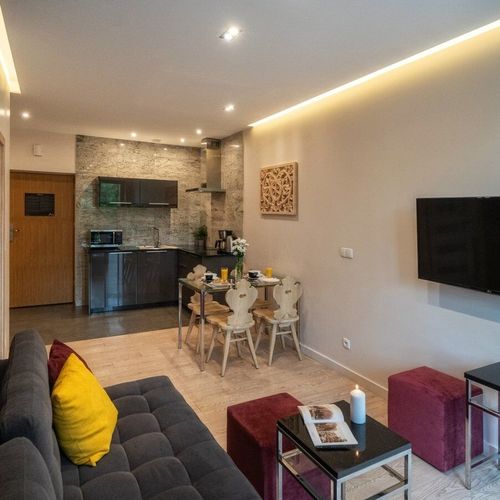 Apartament 4-osobowy Deluxe z 2 pomieszczeniami sypialnianymi