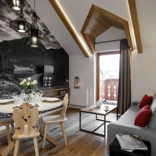 Apartament 4-osobowy Deluxe z 2 pomieszczeniami sypialnianymi