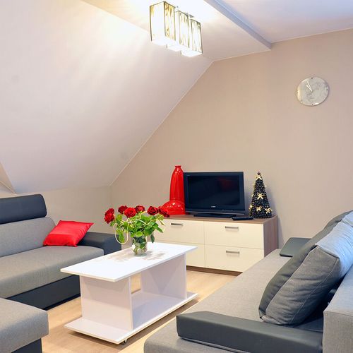 Apartament 4-osobowy z 1 pomieszczeniem sypialnianym