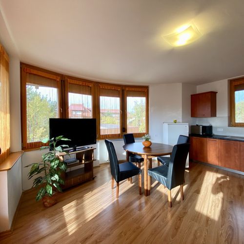 Apartament lux la etaj cu 2 camere pentru 4 pers.