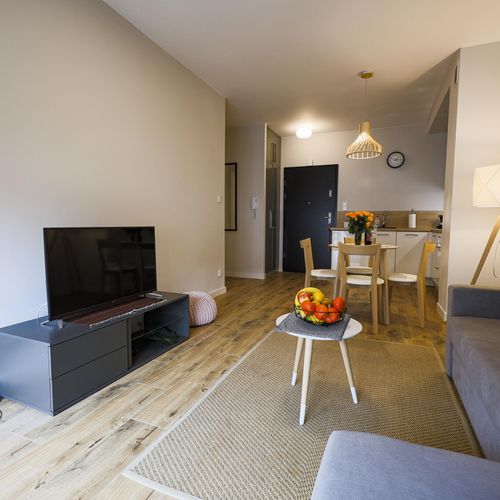 Apartament 4-osobowy Komfort Przyjazny podróżom rodzinnym z 2 pomieszczeniami sypialnianymi