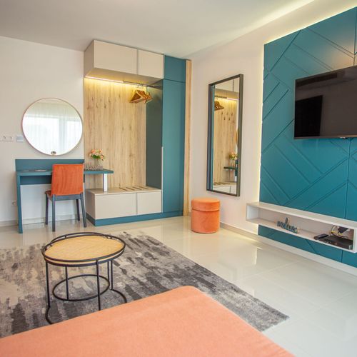 Apartament superior cu vedere spre râu pentru 5 pers. (se inchirieaza doar integral)
