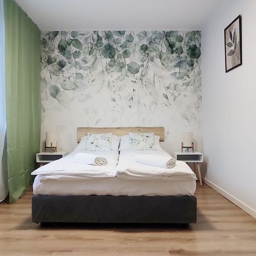 Apartament 3-osobowy Family z widokiem na ogród z 2 pomieszczeniami sypialnianymi
