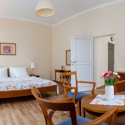 Apartament superior cu 1 camera pentru 2 pers.