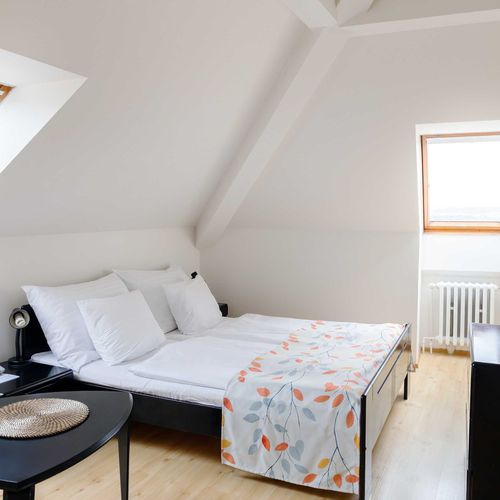 Apartament romantică la mansardă cu 1 camera pentru 2 pers.
