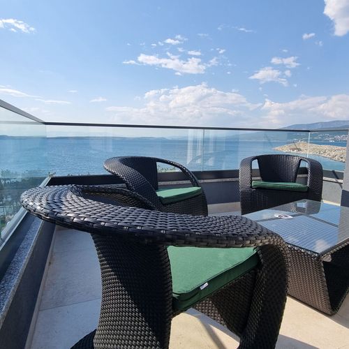 Apartament cu aer condiționat cu panoramă cu 1 camera pentru 2 pers.