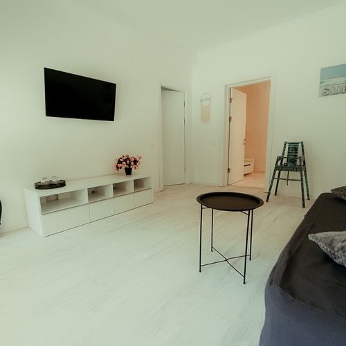 Apartament cu terasă cu vedere spre grădină cu 2 camere pentru 4 pers.