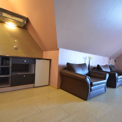 Apartament 7-osobowy Studio Przyjazny podróżom rodzinnym z 2 pomieszczeniami sypialnianymi