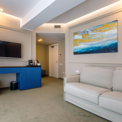 Apartament 2-osobowy Premia z panoramą z 1 pomieszczeniem sypialnianym