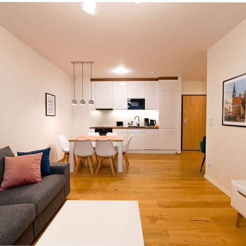 Apartament 6-osobowy na parterze Deluxe z 3 pomieszczeniami sypialnianymi