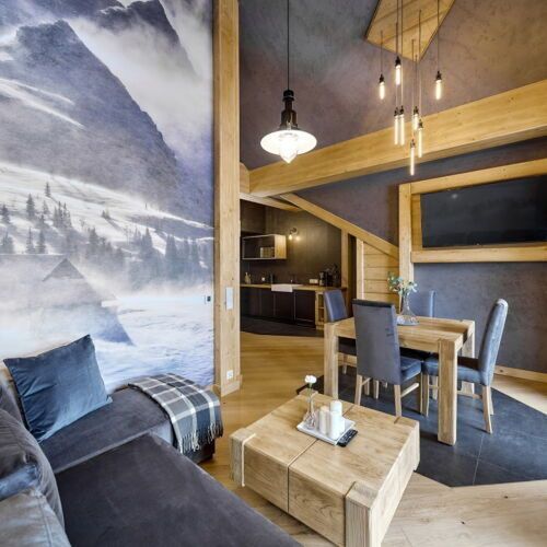 Apartament 4-osobowy Apartament dwupoziomowy (bez dostępu do strefy SPA) z 2 pomieszczeniami sypialnianymi