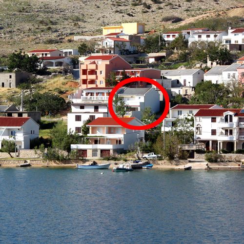 Apartament 2-osobowy z klimatyzacją z widokiem na morze z 1 pomieszczeniem sypialnianym A-6496-a