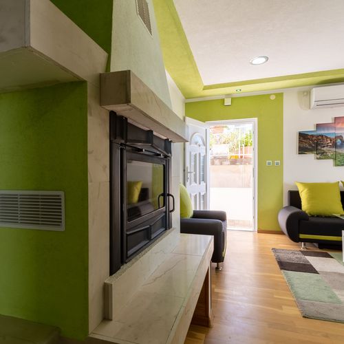 Apartament 4-osobowy z klimatyzacją z widokiem na morze z 2 pomieszczeniami sypialnianymi A-20010-a
