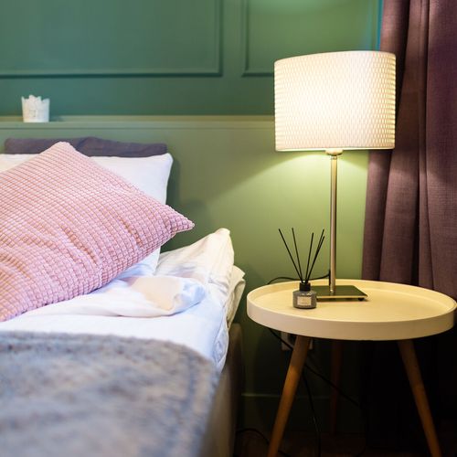 Apartament 2-osobowy Lux z widokiem na miasto z 1 pomieszczeniem sypialnianym