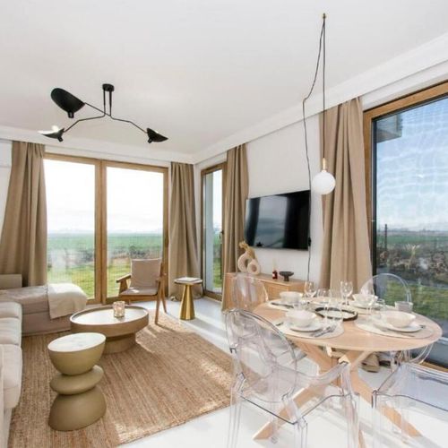 Apartament 4-osobowy na parterze z dostępem do ogrodu z 2 pomieszczeniami sypialnianymi