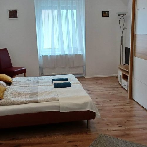 Apartament standard la parter cu 1 camera pentru 2 pers.