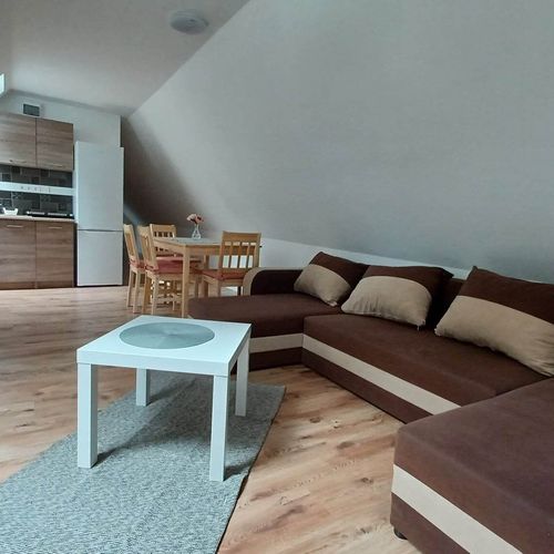 Apartament standard la mansardă cu 3 camere pentru 6 pers.