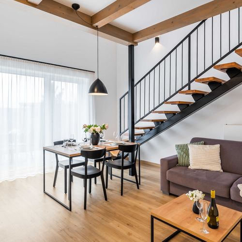 Apartament familial(ă) cu vedere spre grădină cu 2 camere pentru 5 pers.