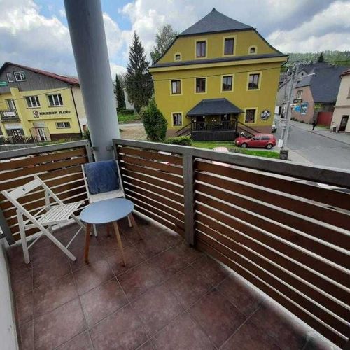 Studio Apartman s balkónem s manželskou postelí s 1 ložnicí (s možností přistýlky)