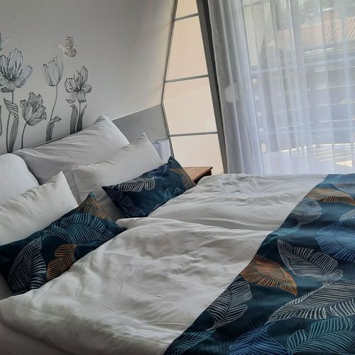 Apartament 4-osobowy na poddaszu z balkonem z 2 pomieszczeniami sypialnianymi