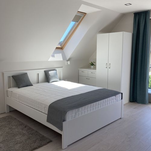 Apartament la etaj cu vedere spre grădină cu 1 camera pentru 2 pers.