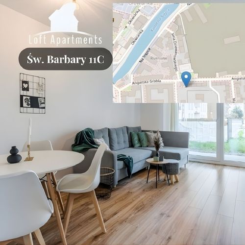 Apartament 4-osobowy na parterze z 2 pomieszczeniami sypialnianymi