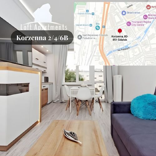 Apartament 4-osobowy na piętrze z 2 pomieszczeniami sypialnianymi