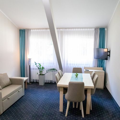 Apartament 2-osobowy Komfort z łazienką z 1 pomieszczeniem sypialnianym