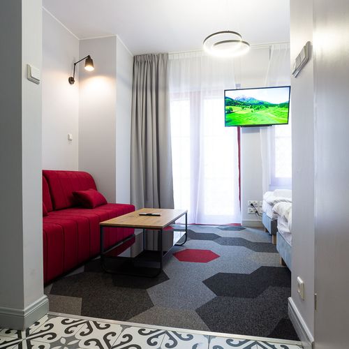 Apartament 4-osobowy z 1 pomieszczeniem sypialnianym