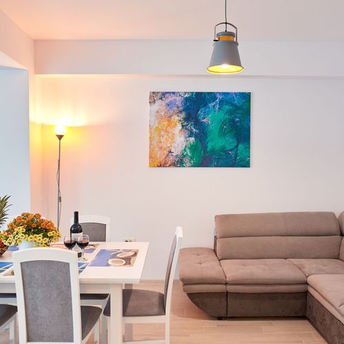 Apartament 6-osobowy Deluxe z widokiem na jezioro z 3 pomieszczeniami sypialnianymi