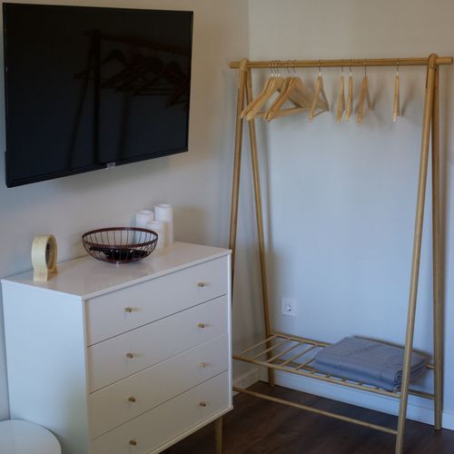 Apartament la parter cu 1 camera pentru 3 pers.