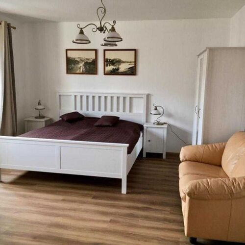 Standard Apartman se sprchou s manželskou postelí s 1 ložnicí