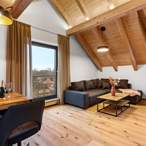 Apartman se sprchou s vlastní kuchyňkou pro 4 os. (s možností přistýlky)
