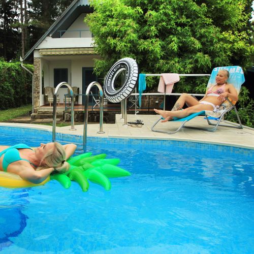 Apartman (jako celek) se zahradou pro 6 os. s výhledem na jezero
