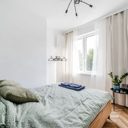 Apartament 4-osobowy Komfort z widokiem na park z 2 pomieszczeniami sypialnianymi