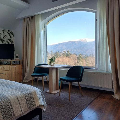 Apartament cu aer condiționat cu panoramă cu 2 camere pentru 4 pers.