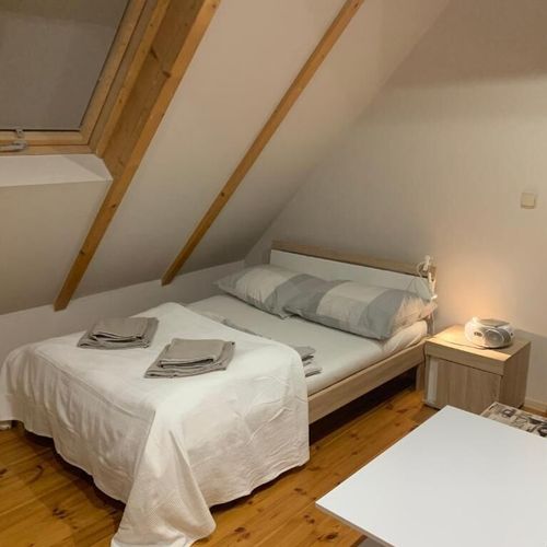 Domek całoroczny 4-osobowy z tarasem z widokiem na góry