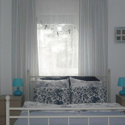 Apartament 6-osobowy z balkonem z widokiem na ogród z 2 pomieszczeniami sypialnianymi