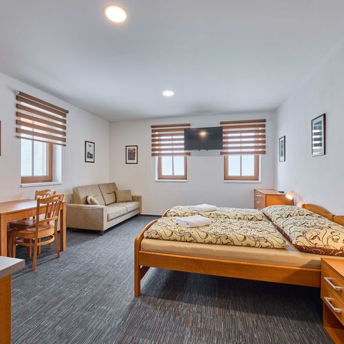 Apartman se sprchou s vlastní kuchyňkou pro 2 os. (s možností přistýlky)
