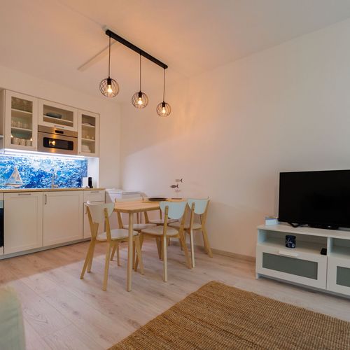 Apartament 4-osobowy Exclusive z tarasem z 2 pomieszczeniami sypialnianymi