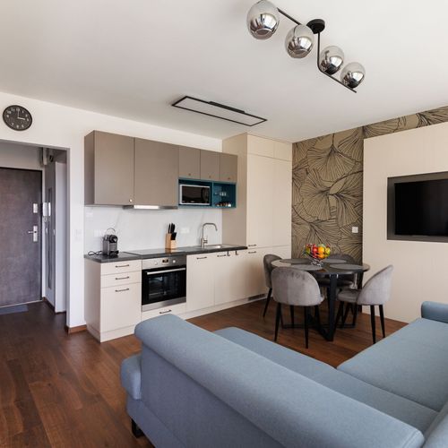 Lux Apartman pro 4 os. se 2 ložnicemi na poschodí